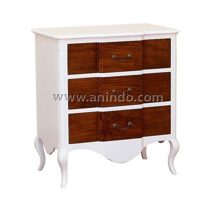 French 3 Drawers Chest