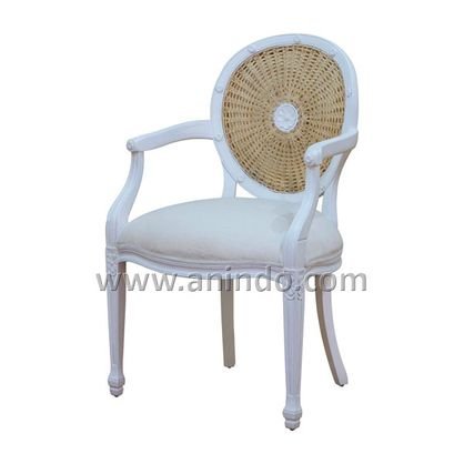 Rattan Back Chair