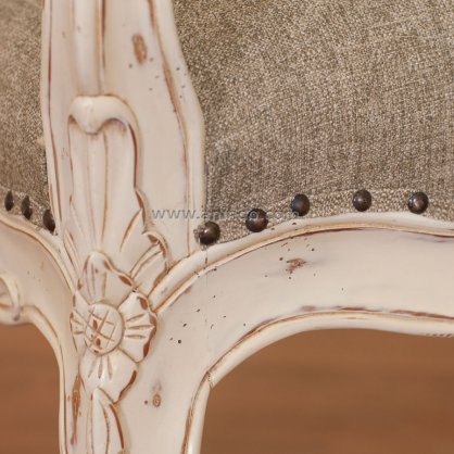 Alexandria Carved Stool