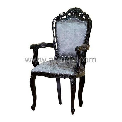 French Carved Chair Arm