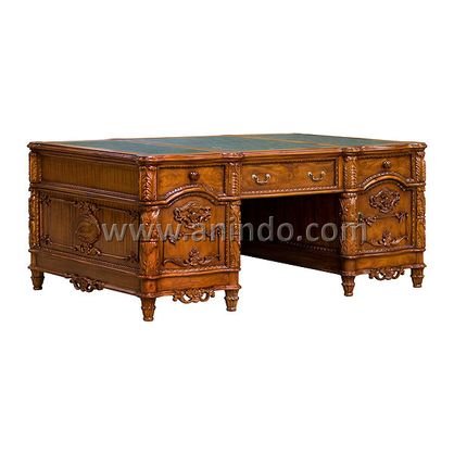 Carved Partner Desk