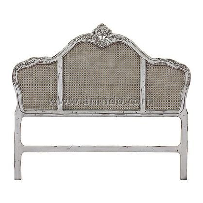 French Rattan Headboard