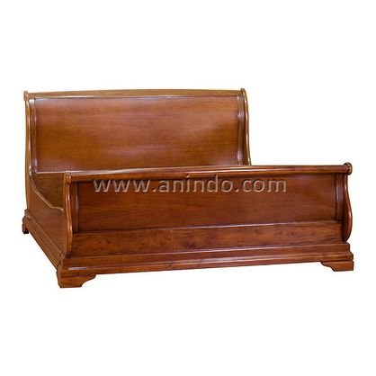 French Sleigh Bed
