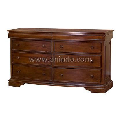 Sleigh Chest 8 Drawers