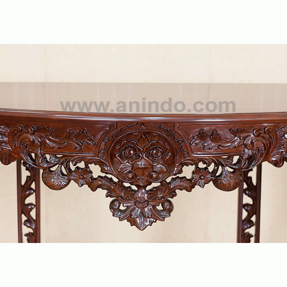 Carved Console Table
