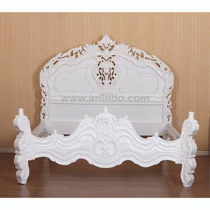 Modified Rococo Bed