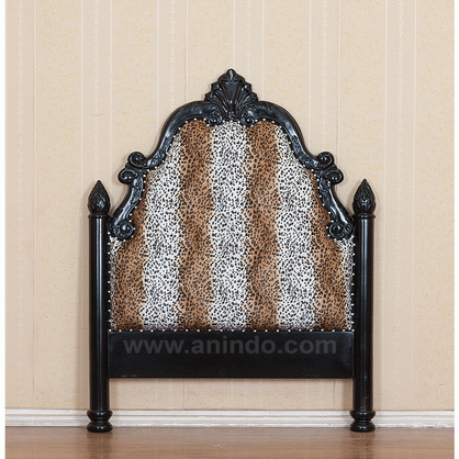 Candle Carved Headboard