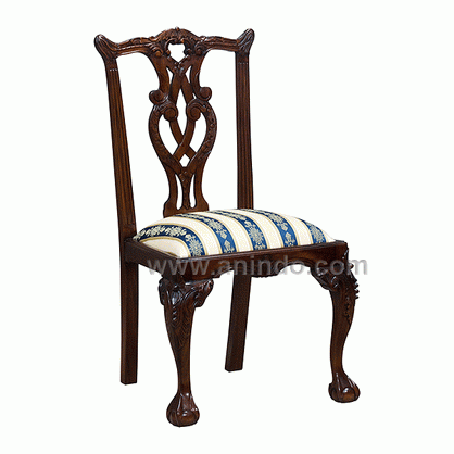 Chippendale Flower Chair