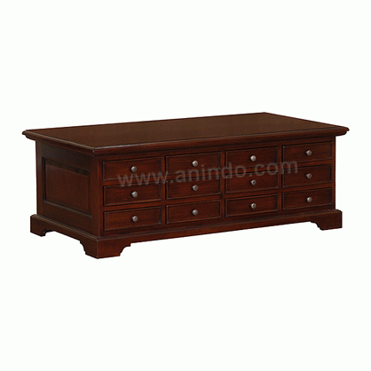 Coffee Table 12 Drawers