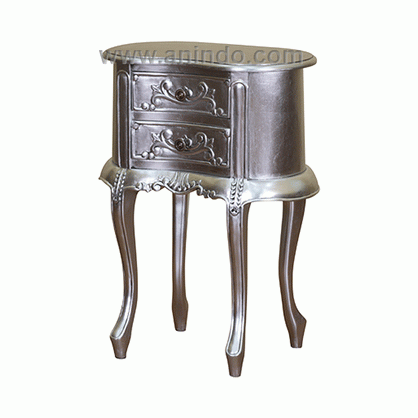 Kidney Carved Bedside