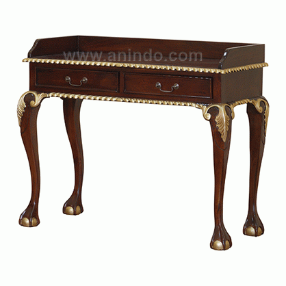 Writing Table 2 Drawers