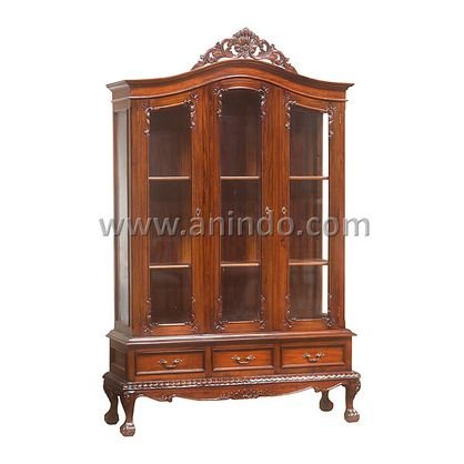3 Doors China Cabinet