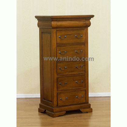 Sleigh Chest 6 Drawers