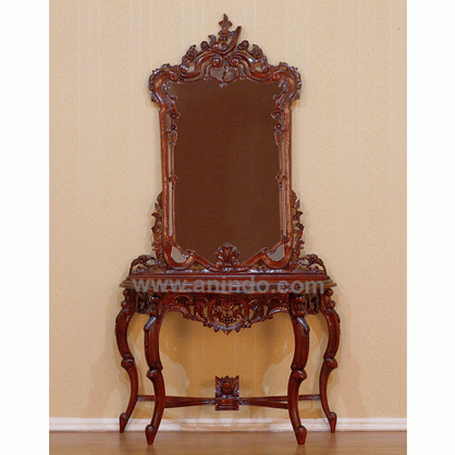 Carved Dressing Table Mahogany