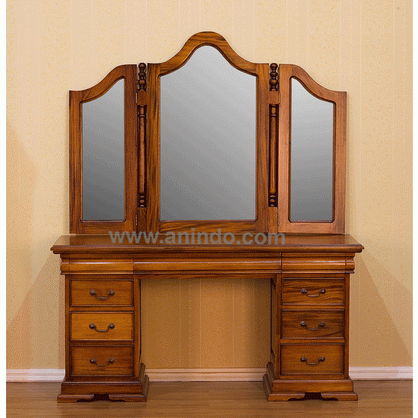 Sleigh Dressing Table