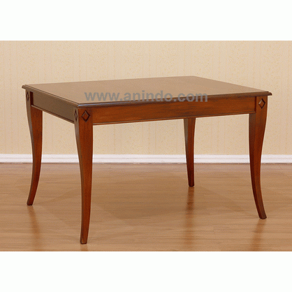 Recta Dining Table Carved