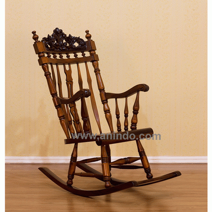Rocking Chair Carved