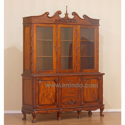 China Display Cabinet Carver