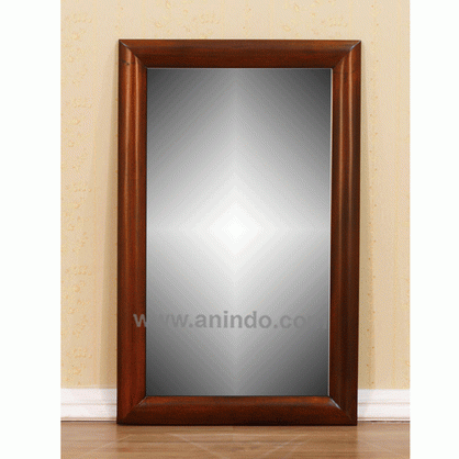 Recta Wall Mirror Mahogany