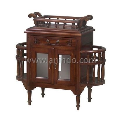 Tea Table with Glass