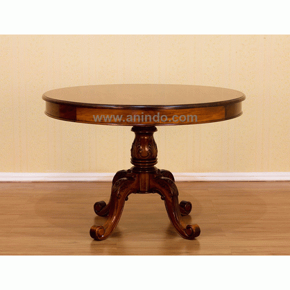Round Dining Table 4 Legs