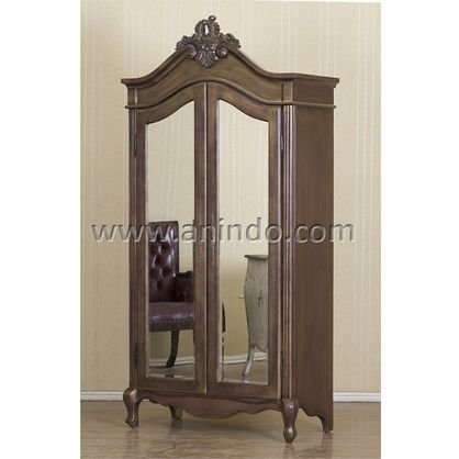Alex Mirrored Armoire