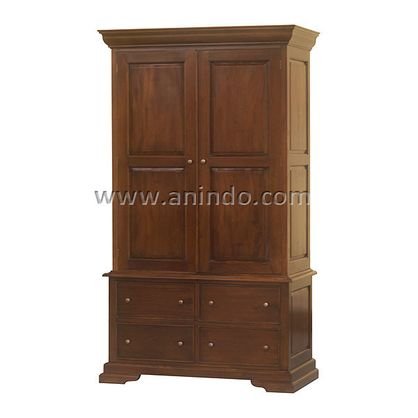Sleigh 2 Doors Armoire