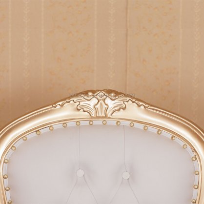 Louis Arm Chair Gold